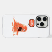 ik eet mensen iPhone hoesje (Achterkant horizontaal)