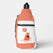 ik eet mensen sling bag (Voorkant)