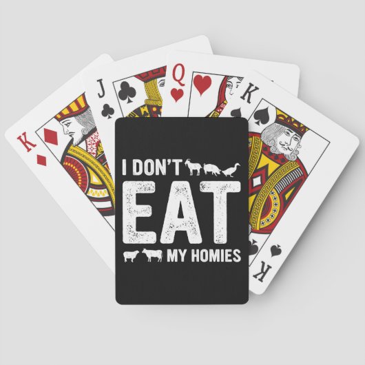 Ik eet mijn homies niet met kaarten (Achterkant)