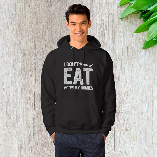 Ik eet mijn huizen niet hoodie