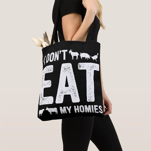 Ik eet mijn huizen niet tote bag