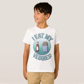 Ik eet mijn Kinder Shirt Veggies (Voorkant volledig)