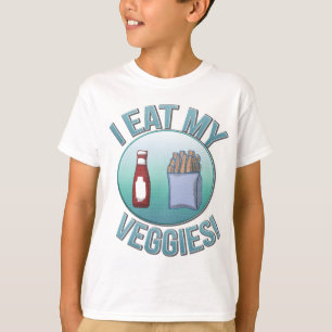 Ik eet mijn Kinder Shirt Veggies