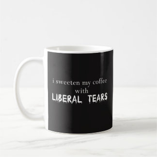 Ik eet mijn koffie met liberale tranen - Mok best