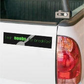 Ik eet N00bs voor ontbijtBumpersticker Bumpersticker (Op Truck)