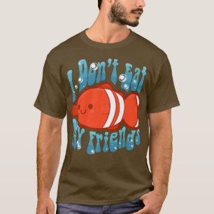 Ik eet niet mijn vrienden Vegetarian Vegan. T-shirt