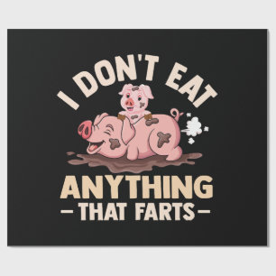 Ik Eet Niets Dat Boert Cadeaupapier