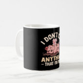 Ik Eet Niets Dat Boert Koffiemok (Voorkant links)