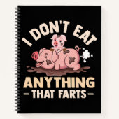 Ik Eet Niets Dat Boert Notitieboek (Voorkant)