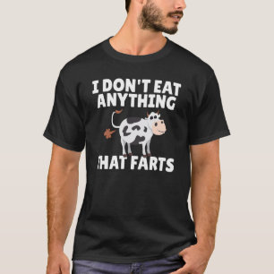 Ik eet niets dat de boeren Veganer und Vegetar ete T-shirt
