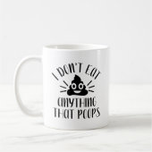Ik eet niets dat poeps, Vegan Koffiemok (Links)