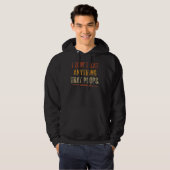 Ik eet niets dat Poops retro Vegetarian opeet Hoodie (Voorkant volledig)