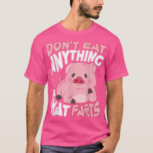 Ik eet niets dat Vegan gek maakt T-shirt