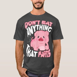 Ik eet niets dat Vegan T-Shirt leuk vindt