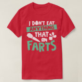 Ik eet niets dat zo leuk is t-shirt (Design voorkant)