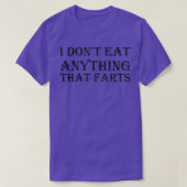 Ik eet niets dat zo leuk is t-shirt (Design voorkant)