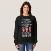 Ik eet Popcorn Pop Corn Eater Graphic Trui (Voorkant volledig)