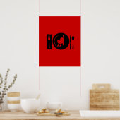 Ik eet ... poster (Keuken)