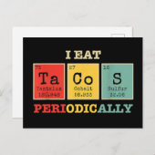 Ik eet regelmatig taco’s briefkaart (Voorkant / Achterkant)