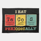 Ik eet regelmatig taco’s theedoek (Horizontaal)