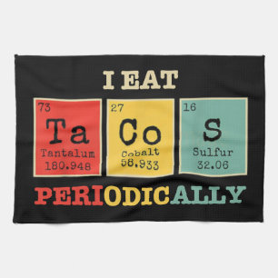 Ik eet regelmatig taco’s theedoek