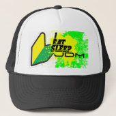 Ik eet, slaap jdm trucker pet (Voorkant)