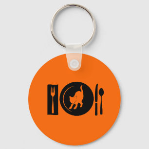 Ik eet ... sleutelhanger