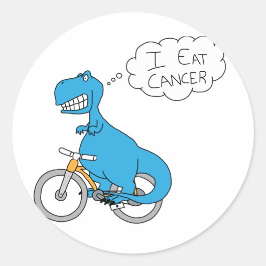 Ik eet sticker tegen kanker (Voorkant)