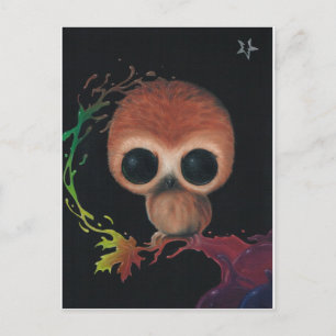 Ik eet woede voor het ontbijt briefkaart