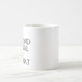 Ik eis een proces door bestrijding koffiemok (Center)