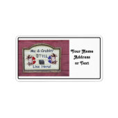 Ik en Crabby Etiket (Voorkant)