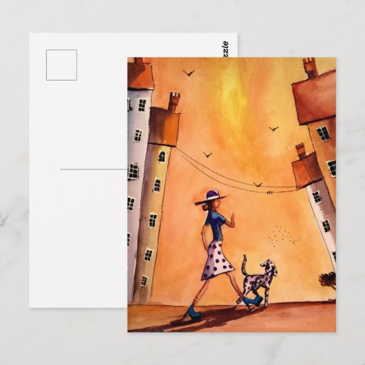 Ik en de Dalmatiaan Briefkaart (Voorkant / Achterkant)