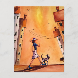 Ik en de Dalmatiaan Briefkaart