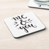 Ik en jij bier onderzetter (Linkerzijde)