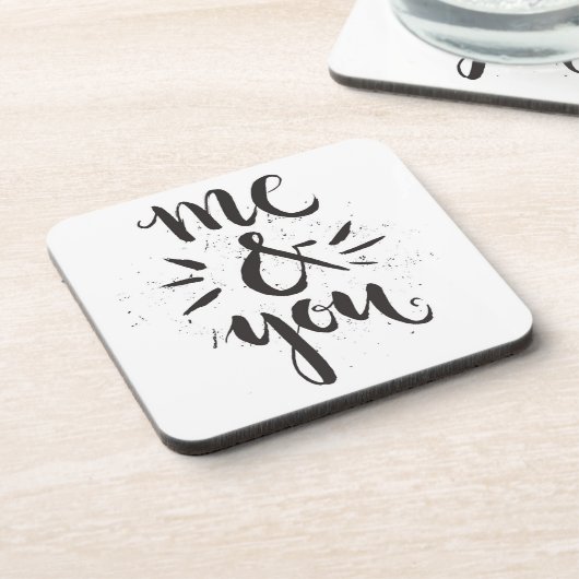 Ik en jij bier onderzetter (Linkerzijde)