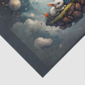 Ik en jij, de laatste van ons Konijnen Tissuepapier (Detail)