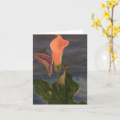 Ik en jij, klein, 4" x 5,6" kaart (Gele Bloem)