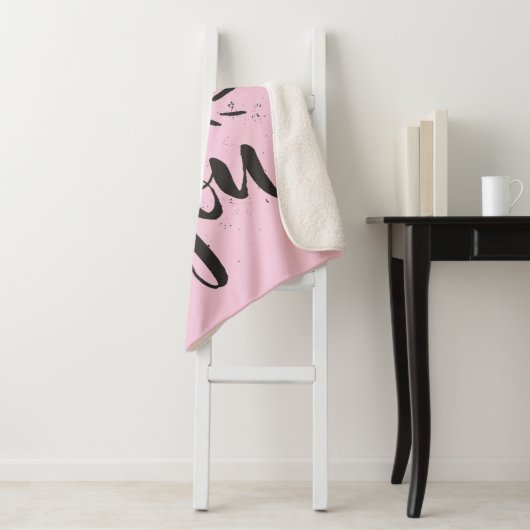 Ik en jij sherpa deken (In situ)