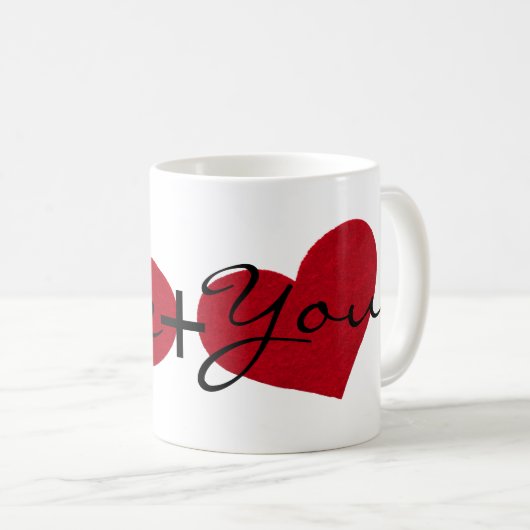 Ik en jij Valentijnsdag Mok (Voorkant rechts)