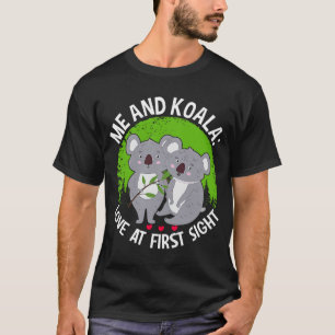 Ik en Koala Love op 1e nacht T-shirt