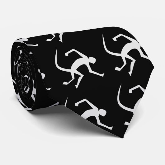 Ik en mijn aap stropdas (Opgerold)