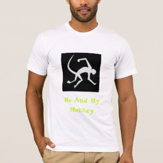 Ik en mijn aap t-shirt