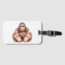 Ik en Mijn Bigfoot Bagagelabel