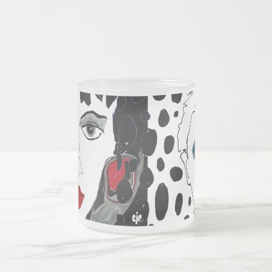 Ik en mijn Ego Frosted Coffee Mok (Center)