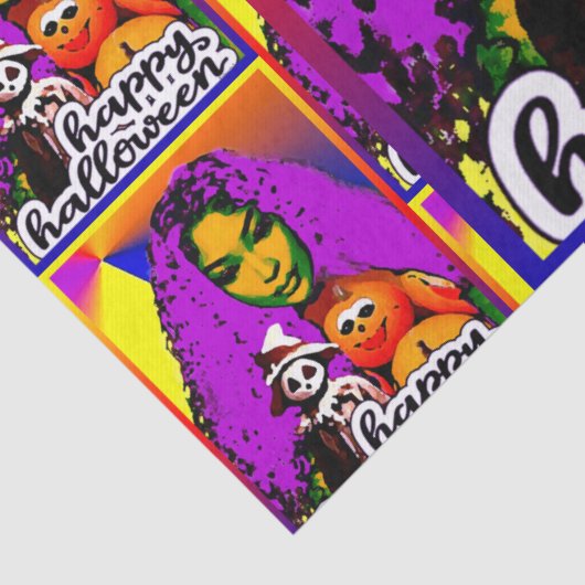 Ik en mijn Halloween vrienden Tissuepapier (Detail)