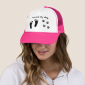 Ik en mijn hond trucker pet (In situ)