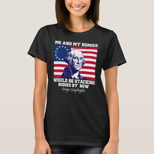 Ik en mijn huizen zouden nu lichamen kraken. t-shirt (Voorkant)