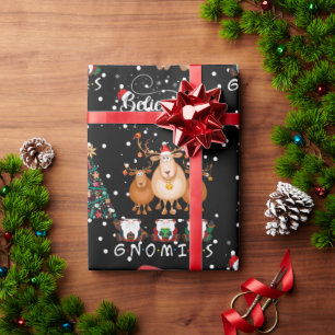 Ik en mijn kabouters op Kerstmis Cadeaupapier