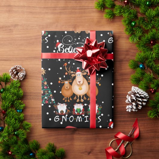 Ik en mijn kabouters op Kerstmis Cadeaupapier (Feestdagen Geschenken)