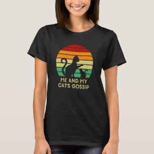 Ik en mijn kattenkat Kat Kitten Humor Cat Mam T-shirt